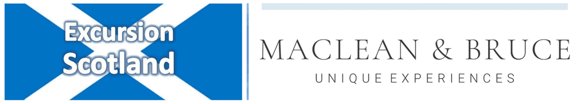 Excursion Scotland + Maclean & Bruce logos